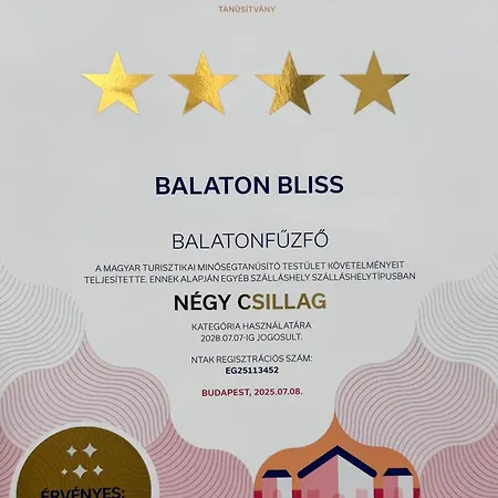 Fuzliget2 - Balaton Bliss アパート